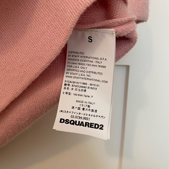DSquared2 pink designer dress - Picture 3 of 3